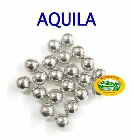 AQUILA Pallettoni 11/0 - 8,6 mm Nichelato