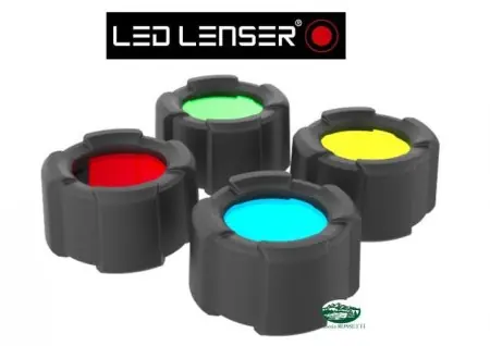 LED LENSER Set filtri colorati per torcia MT10