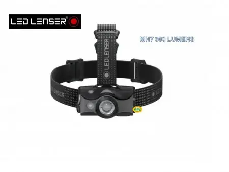 LED LENSER Torcia da testa MH7 - 600 lumen ricaricabile