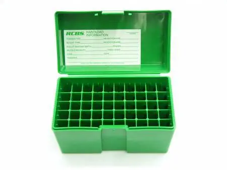 RCBS Scatolina portacolpi LARGE PISTOL - 86906