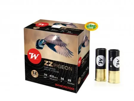 WINCHESTER cartucce ZZ PIGEON cal.12 pb.5 speciale colombaccio