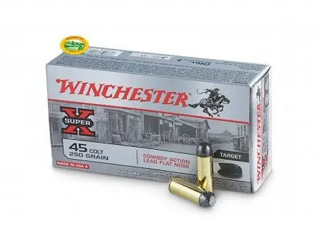 WINCHESTER munizioni cal.45 COLT COWBOY ACTION LFN 250gr.