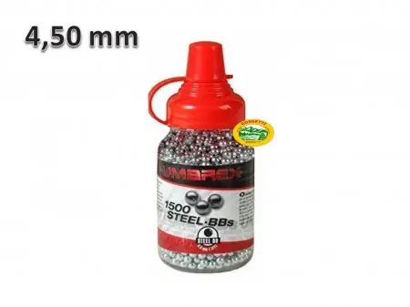 UMAREX Pallini sferici steel BB cal.4,5 - 1500pz.