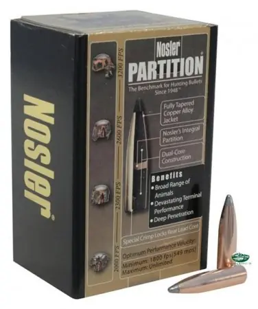 NOSLER palle PARTITION cal.257 - 100gr. 16317