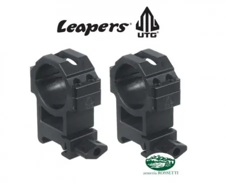 LEAPERS UTG Anelli Weaver D.30 mm EXTRA ALTI - RG2W3224