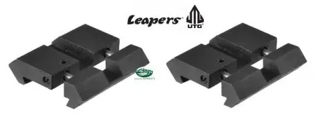 LEAPERS UTG Coppia Basi adattatore da Weaver a scina 11 MNT-DT2PW01