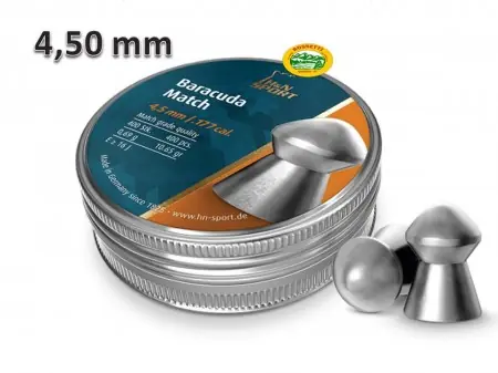 H&N SPORT Pallini BARACUDA MATCH cal. 4,50mm 0,69gr