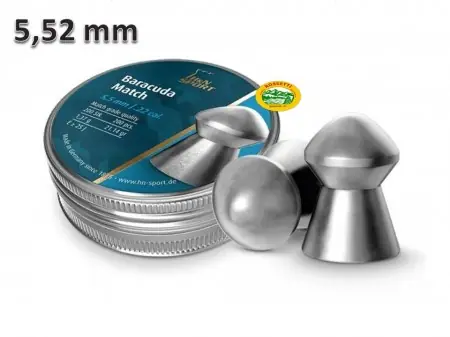 H&N SPORT Pallini BARACUDA MATCH cal. 5,52mm 1,37gr