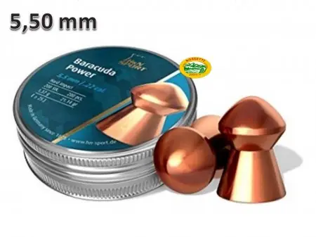 H&N SPORT Pallini BARACUDA POWER RAMATI cal. 5,50mm 1,37gr