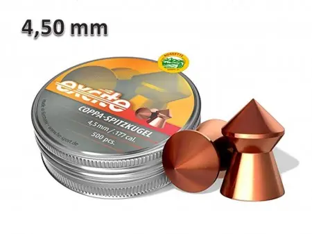H&N SPORT Pallini EXCITE COPPA-SPITZKUGEL cal. 4,50mm 0,49gr