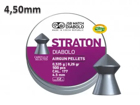 JSB Pallini STRATON DIABOLO cal.4,50 mm 0,535gr
