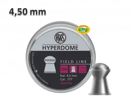 RWS Pallini HYPERDOME cal.4,50mm 0,36gr