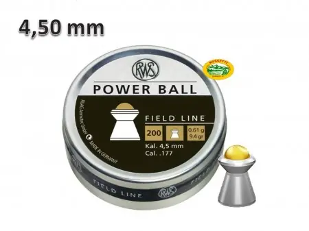 RWS Pallini POWER BALL cal. 4,50mm 0,61gr 2318605