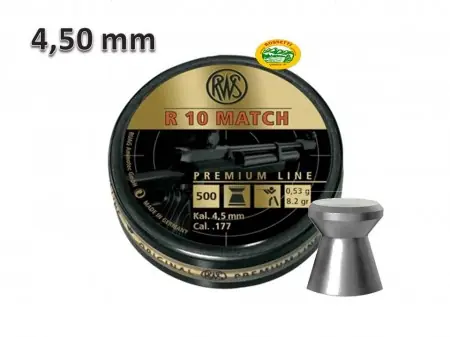 RWS Pallini R10 MATCH cal. 4,50mm 0,53g