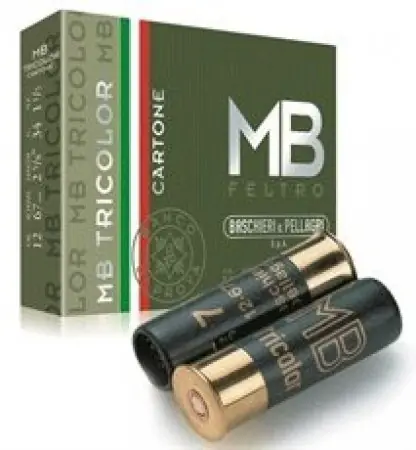 BASCHIERI & P. MB TRICOLOR cartone cal.12 gr.34 pb.8