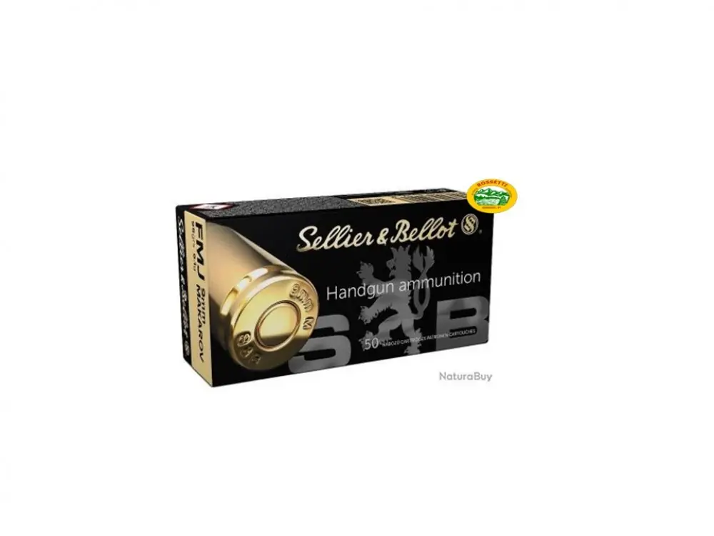 SELLIER & BELLOT munizioni cal. 9 X 18 MAKAROV