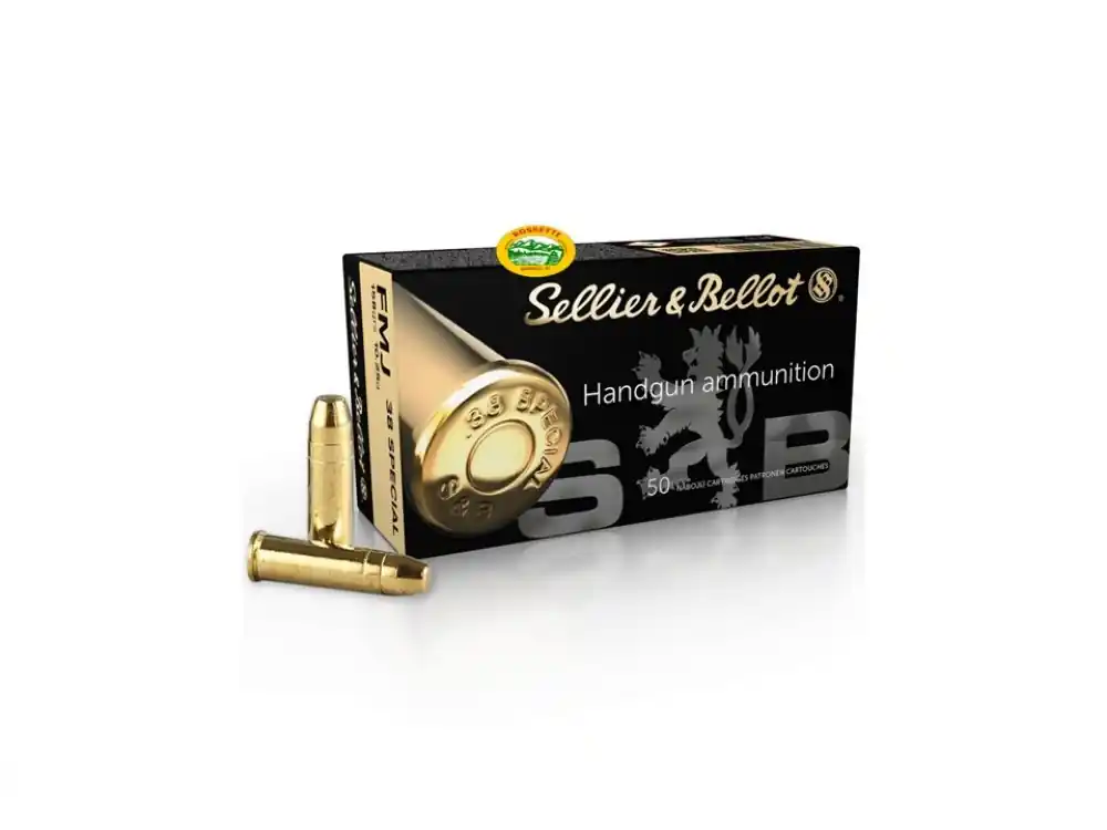 SELLIER & BELLOT MUNIZIONI CAL38 SPECIAL FMJ 158GR