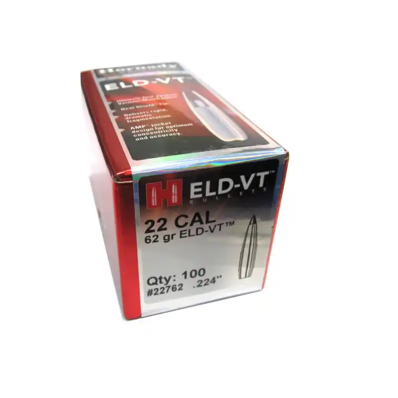 HORNADY PALLE CAL 22 62 GR ELD-VT
