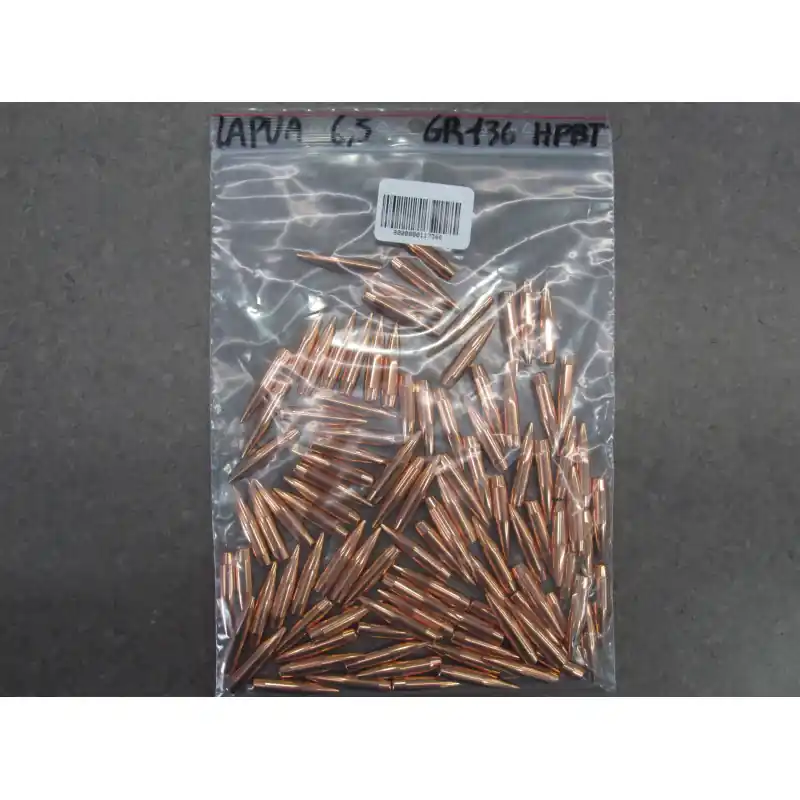 LAPUA PALLE C6,5MM 136GR SCENAR L