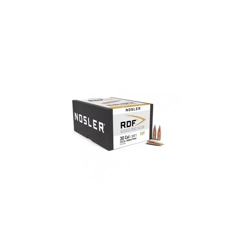 NOSLER RDF PALLE CAL30 175 GR HPBT