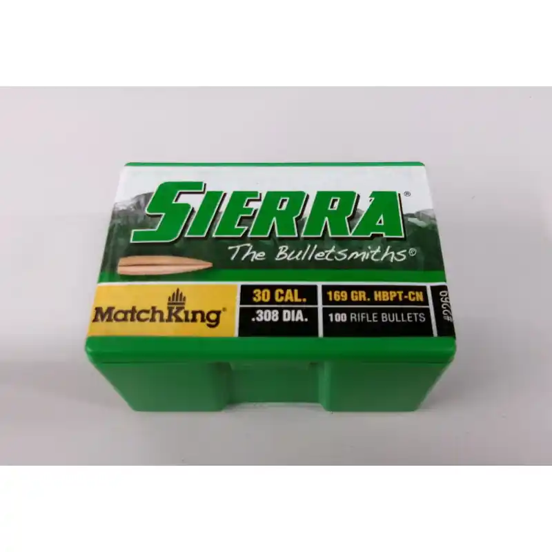 SIERRA PALLE C30 GR 169 HPBT-CN
