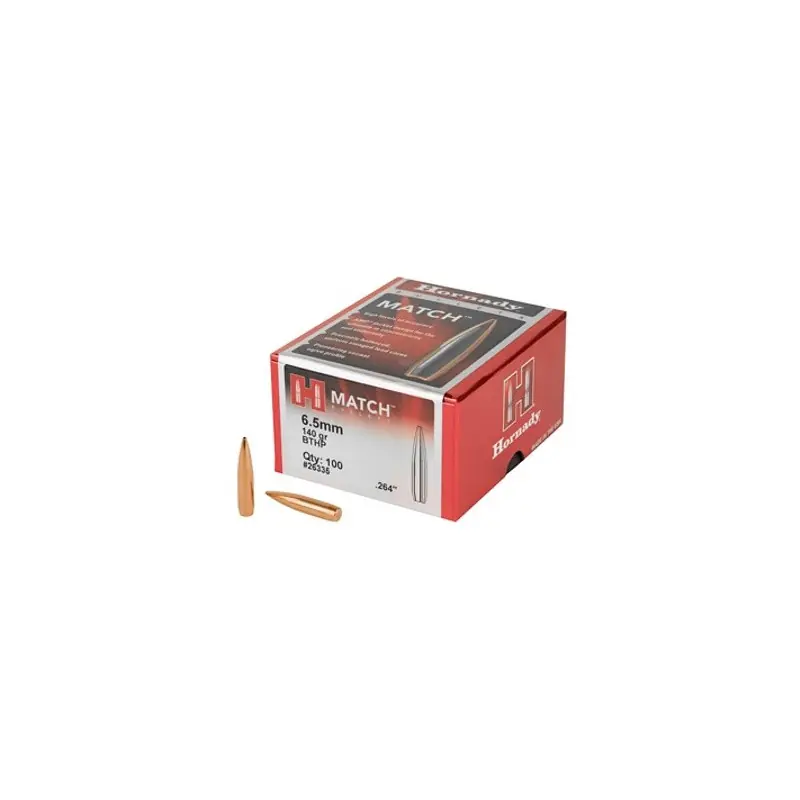 HORNADY PALLE CAL6,5 GR 140 BTHP