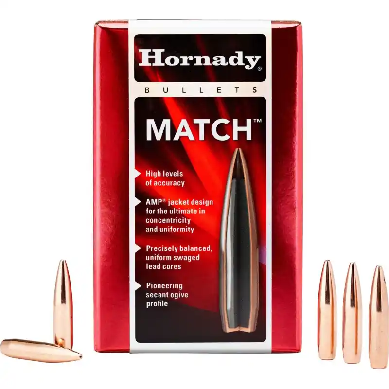 HORNADY PALLE CAL30 GR 168 BTHP