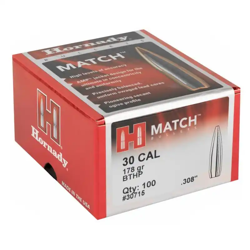 HORNADY PALLE CAL 30 GR 178 BTHP