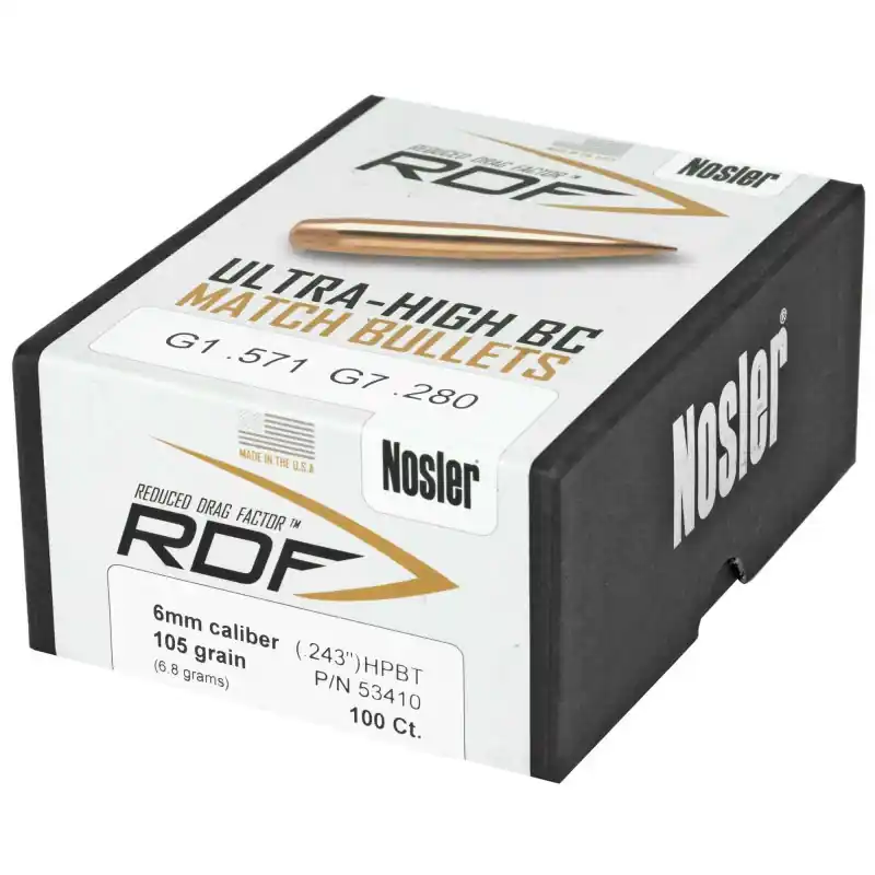 NOSLER RDF PALLE C 6MM GR 105