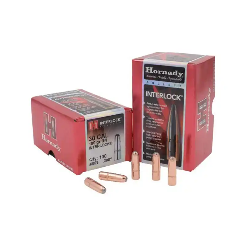HORNADY PALLE CAL30 GR 180 RN