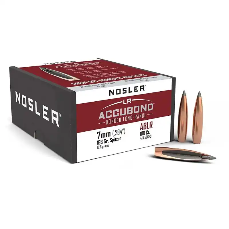NOSLER ACCUBOND LR PALLE 7MM GR 168
