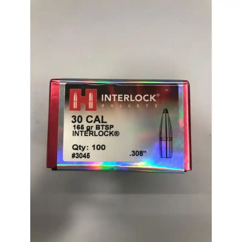 HORNADY PALLE CAL30 GR 165 BTSP