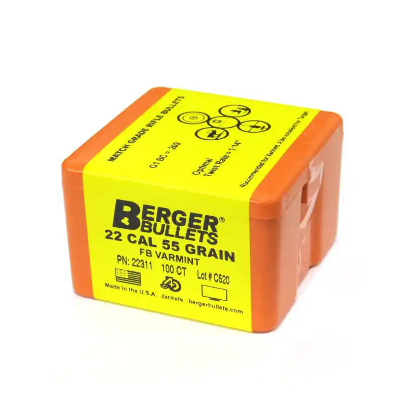BERGER PALLE C 22 GR 55 FB VARMINT