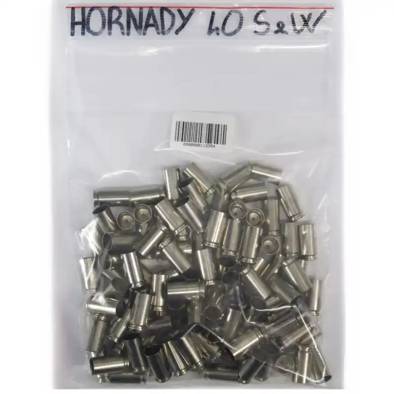 HORNADY BOSSOLI NIKELATI 40 S&W