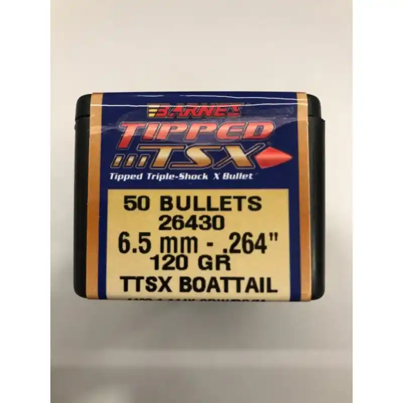 BARNES PALLE TTSX CAL 6,5 MM GR 120