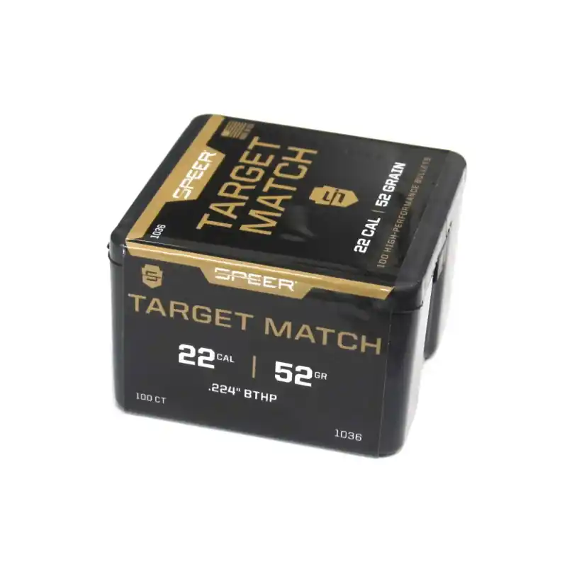 SPEER PALLE CAL 22 52GR TARGET M