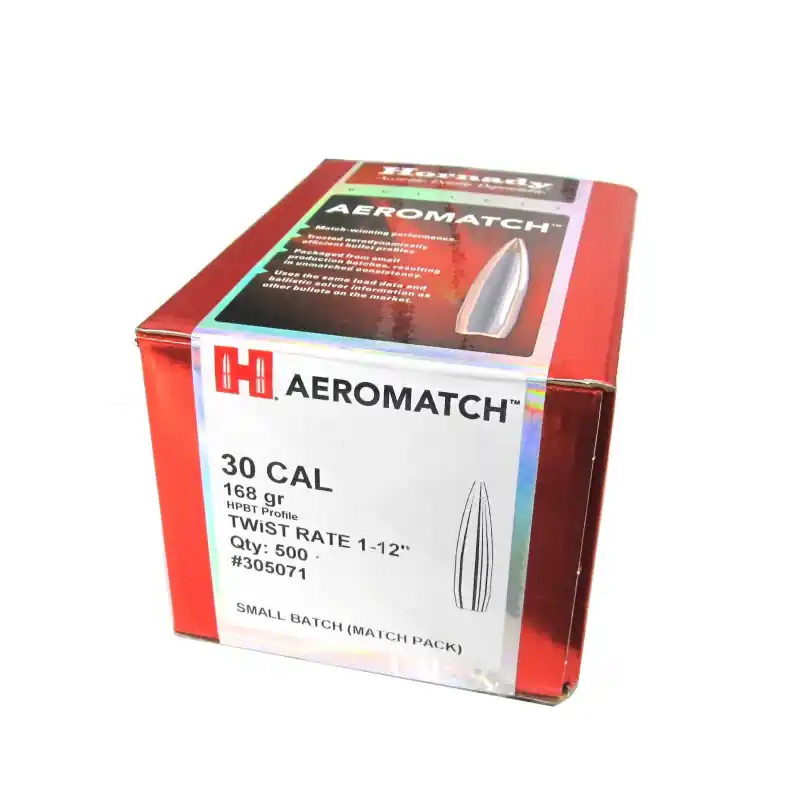 HORNADY PALLE CAL30 GR 168 AERO M