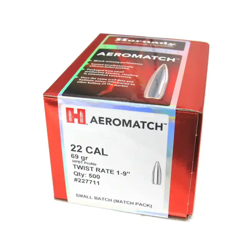 HORNADY PALLE CAL22 GR 69 AERO M