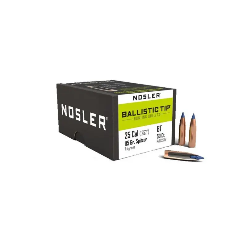 NOSLER B TIP PALLE C25 GR115 QT 50