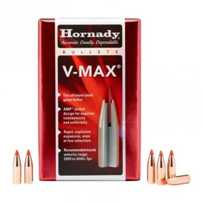 HORNADY PALLE CAL6MM GR87 V-MAX