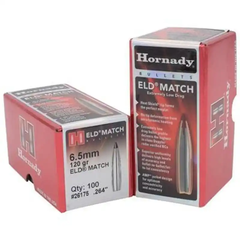 HORNADY PALLE 6,5 MM ELD M GR120
