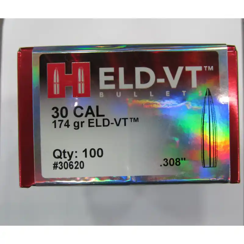 HORNADY PALLE CAL30 GR 174 ELD-VT