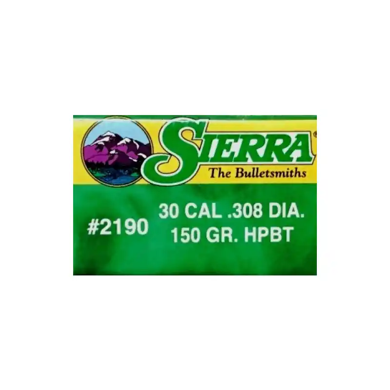 SIERRA CAL 30 GR 150 HPBT MATCHKING