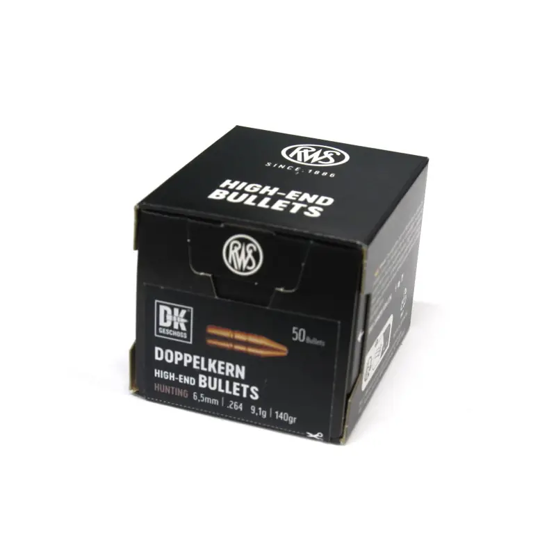RWS PALLE 6,5 GR 143 MATCH DIA 264