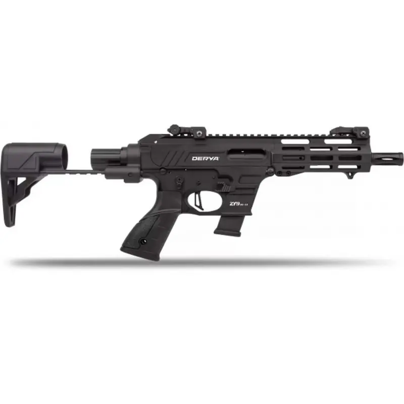 DERYA PISTOLA DS AR STOCK ZY9 C9X19