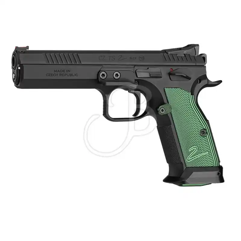 CZ PISTOLA TS2 GREEN CAL9X21