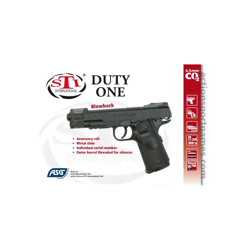 ASG STI DUTY ONE CO2 LIB V PISTOLA
