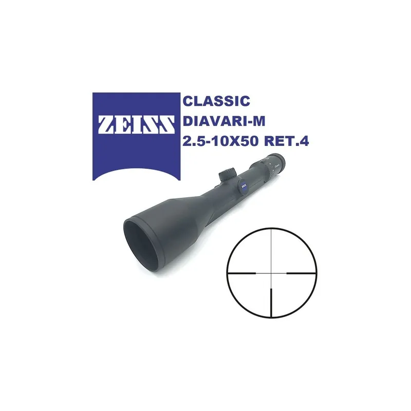 ZEISS CLASSIC DIAVARI-M 2.5-10X50 RET.4