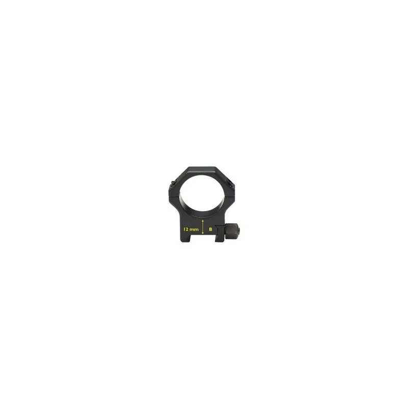 Diametro 1" altezza (12mm) Anelli per base picatinny in Acciaio A. Contessa