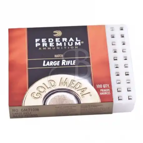 Inneschi Federal GM210 Large Rifle Match conf. 100 pz.
